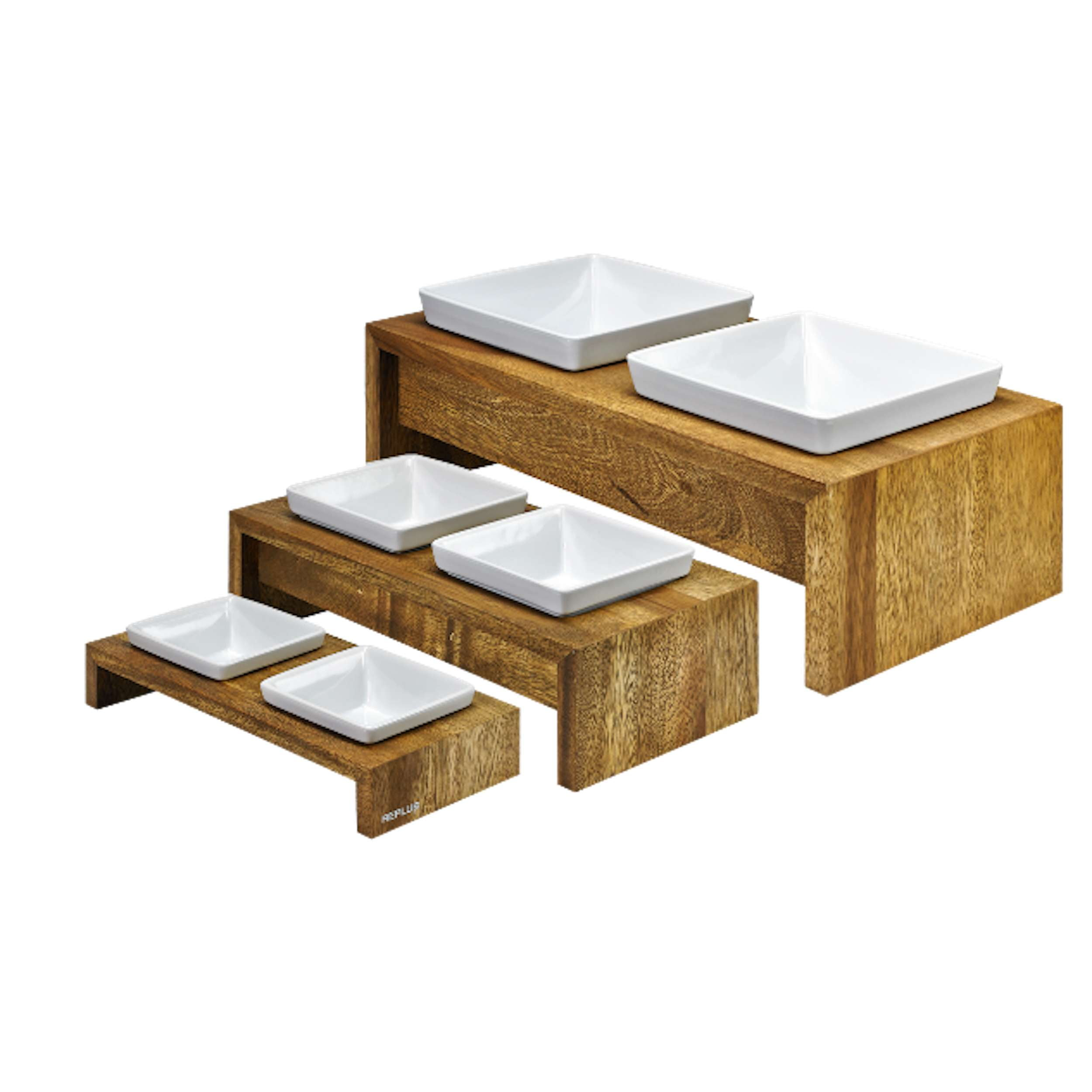 Artisan Rubberwood Diner Bowl |  Bamboo