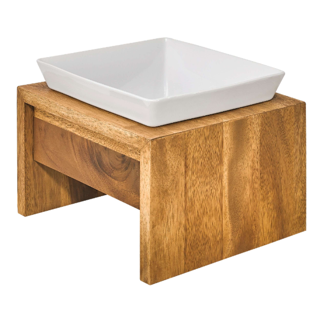 Artisan Rubberwood Diner Bowl |  Bamboo