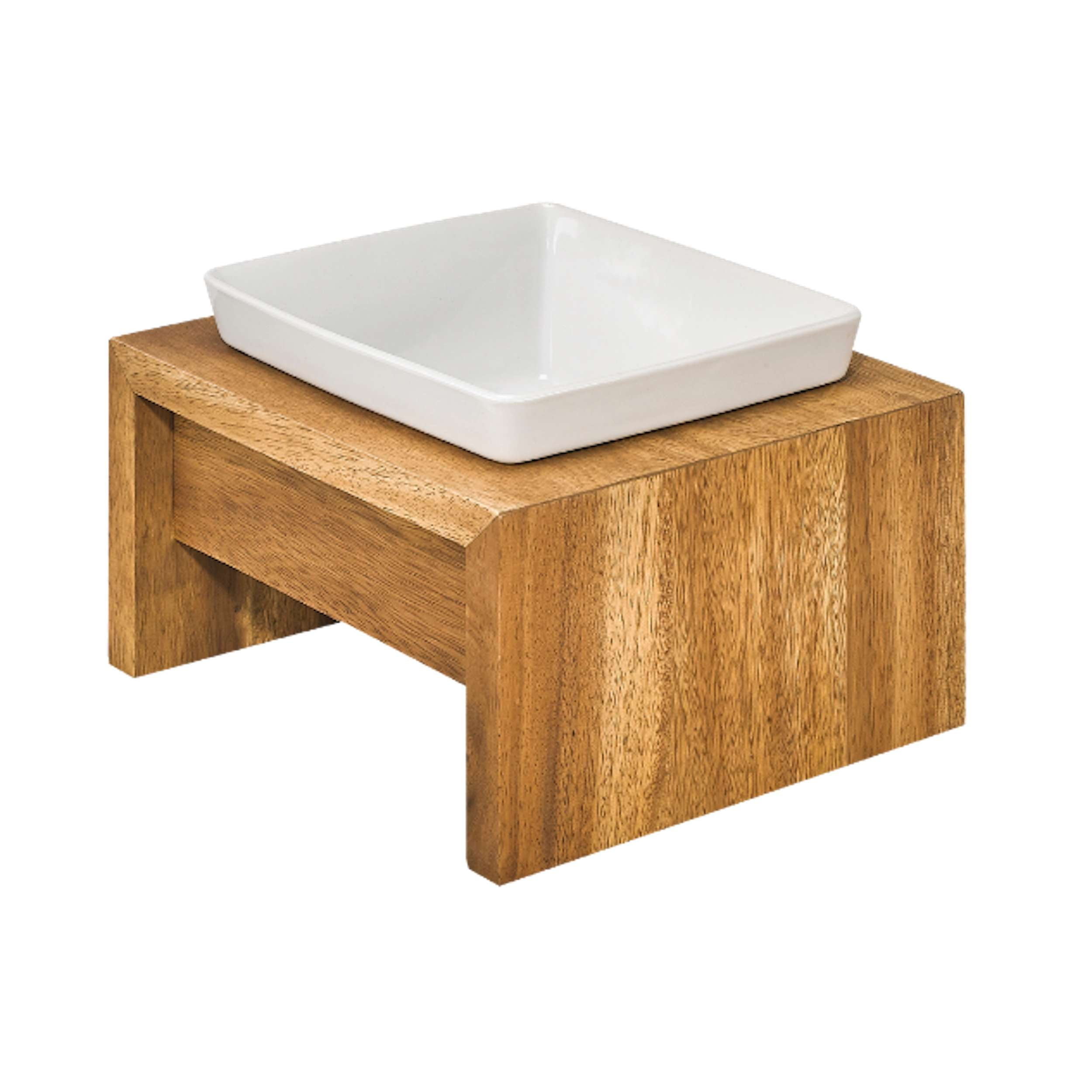 Artisan Rubberwood Diner Bowl |  Bamboo