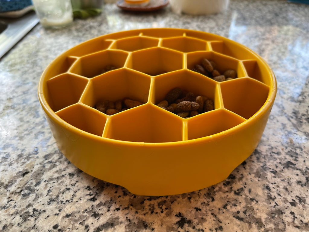 Slow Feeder Bowl | Honeycomb