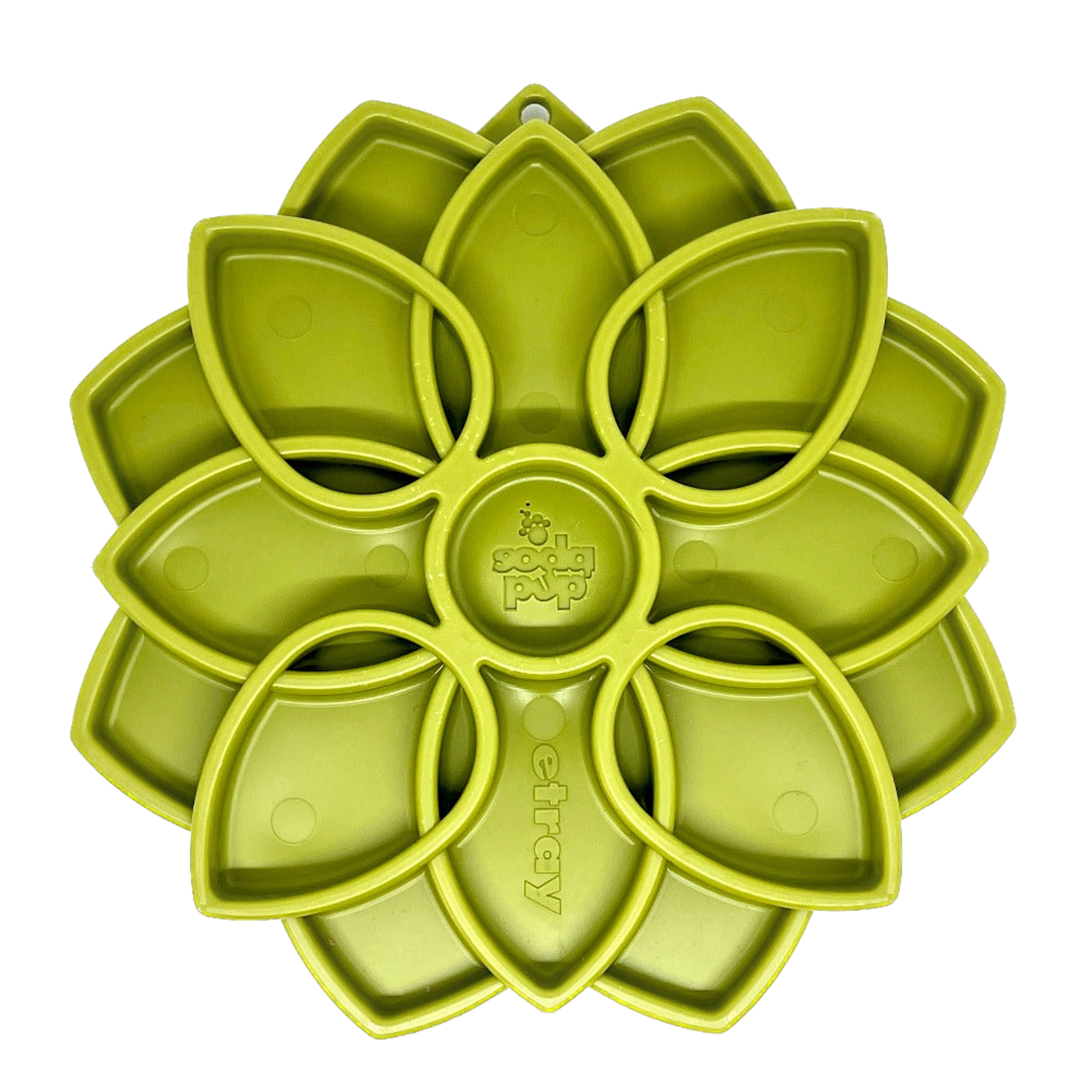 Snacking Tray | Mandala Green