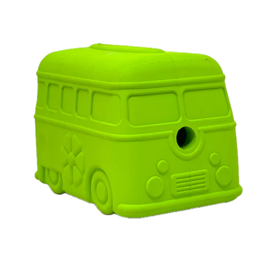 Treat Dispenser Chew Toy | Retro Van Green