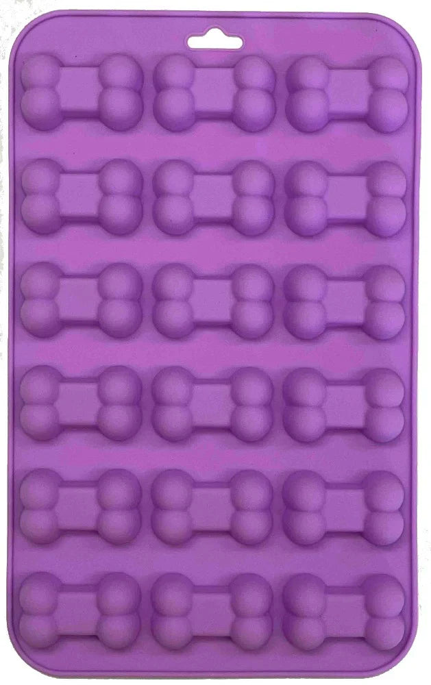 Jelly Shots Silicone Mold | Purple Bones