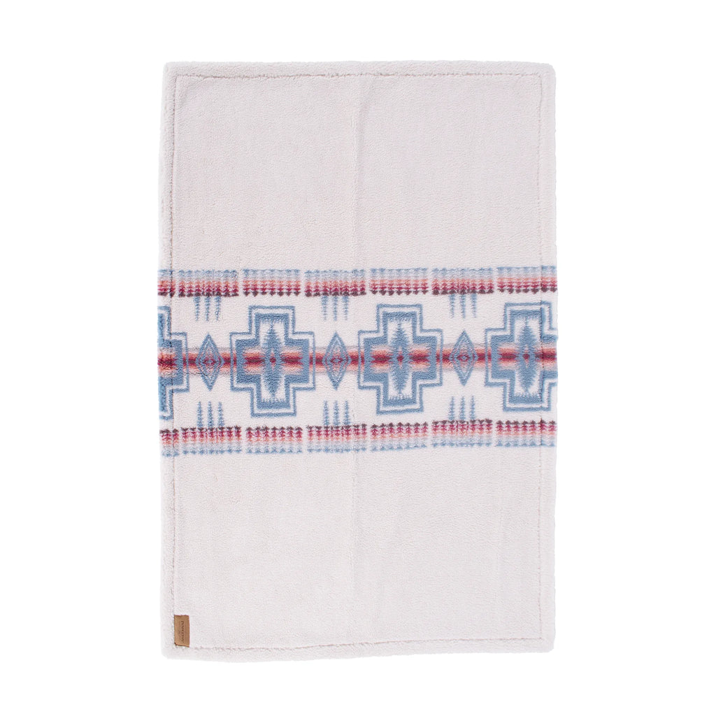 Pendleton Plush Throw Blanket | Harding Rosewood Berber