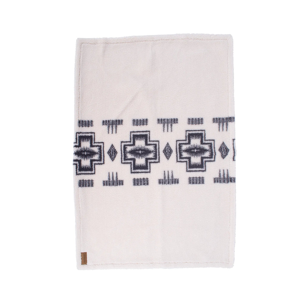 Pendleton Plush Throw Blanket | Harding Tonal Natural