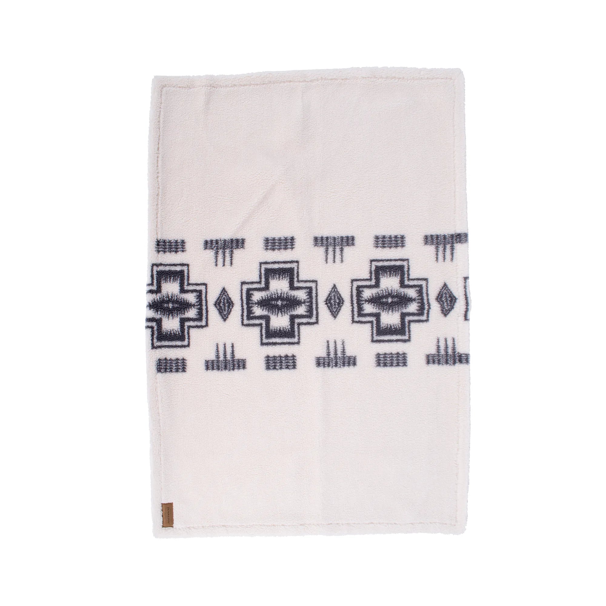 Pendleton Plush Throw Blanket | Harding Tonal Natural