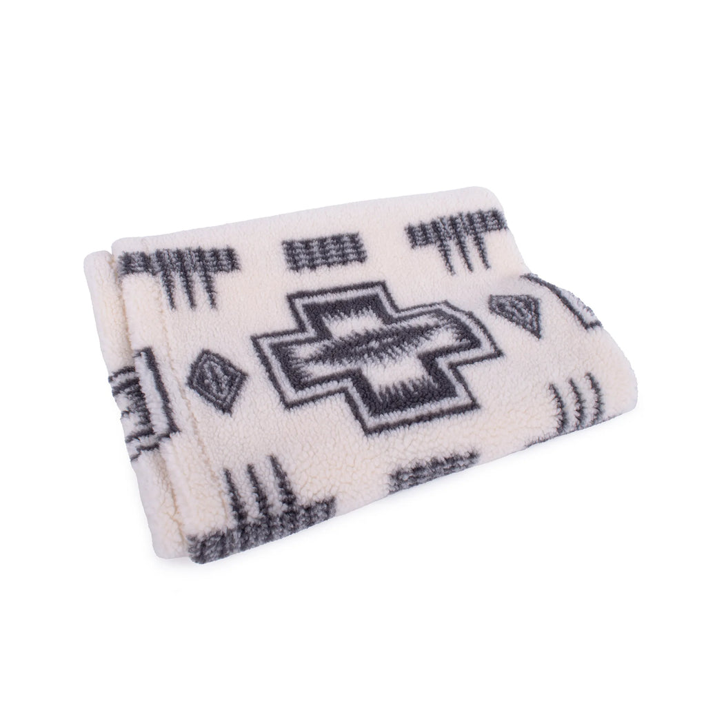 Pendleton Plush Throw Blanket | Harding Tonal Natural