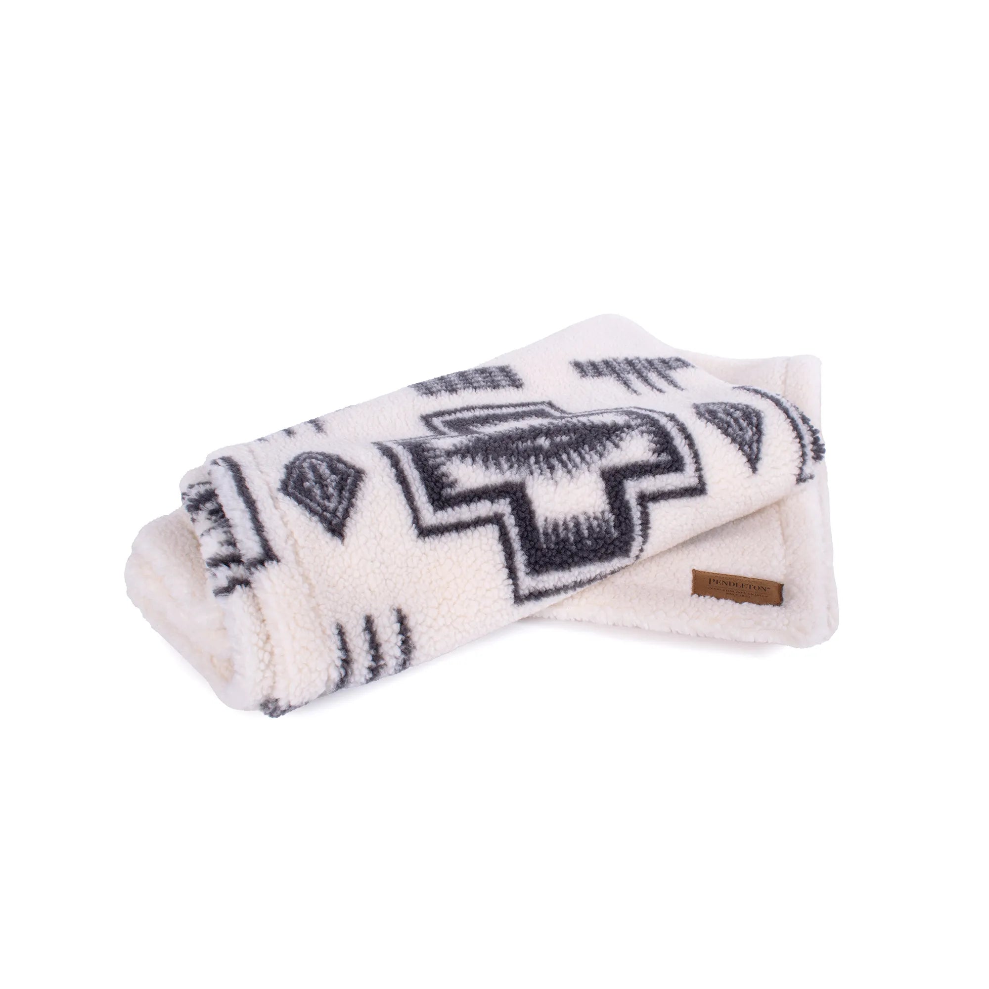 Pendleton Plush Throw Blanket | Harding Tonal Natural