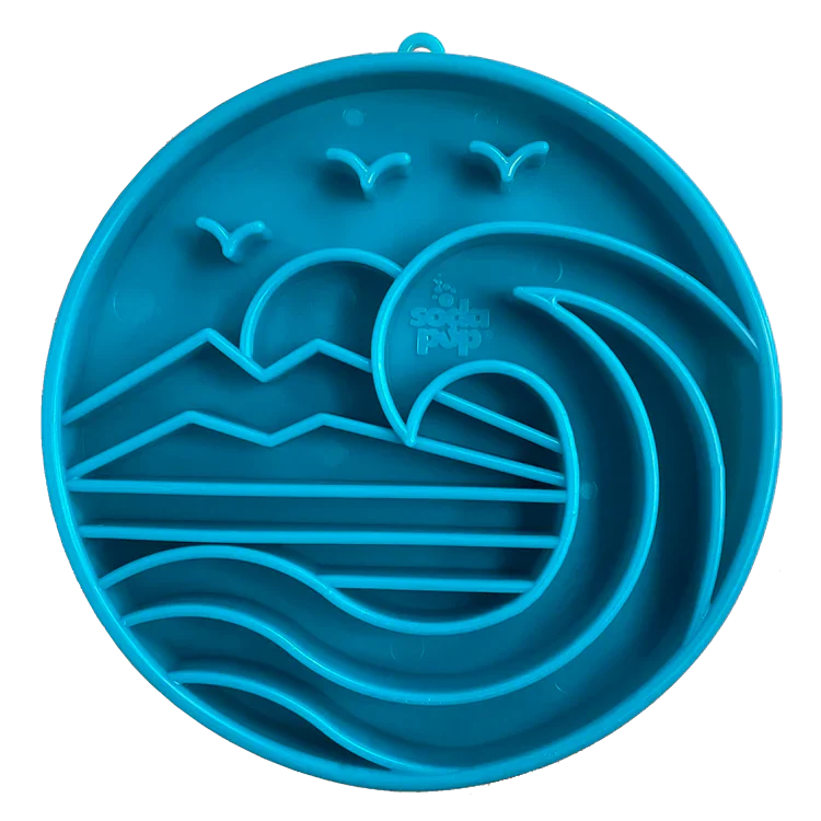Slow Feeder Bowl | Baja Blue