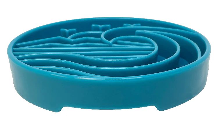 Slow Feeder Bowl | Baja Blue